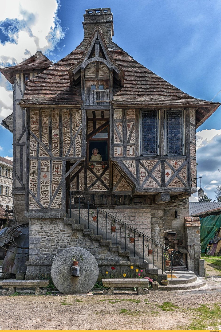 Дом 1509 года постройки Франция