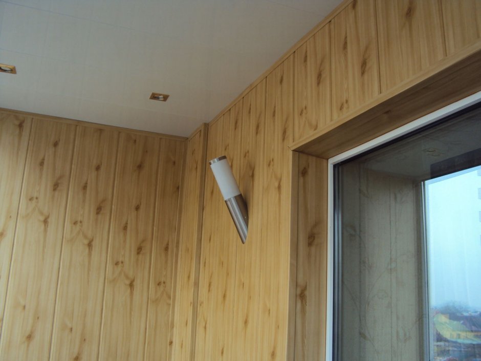 Панели МДФ для стен для внутренней отделки балкона