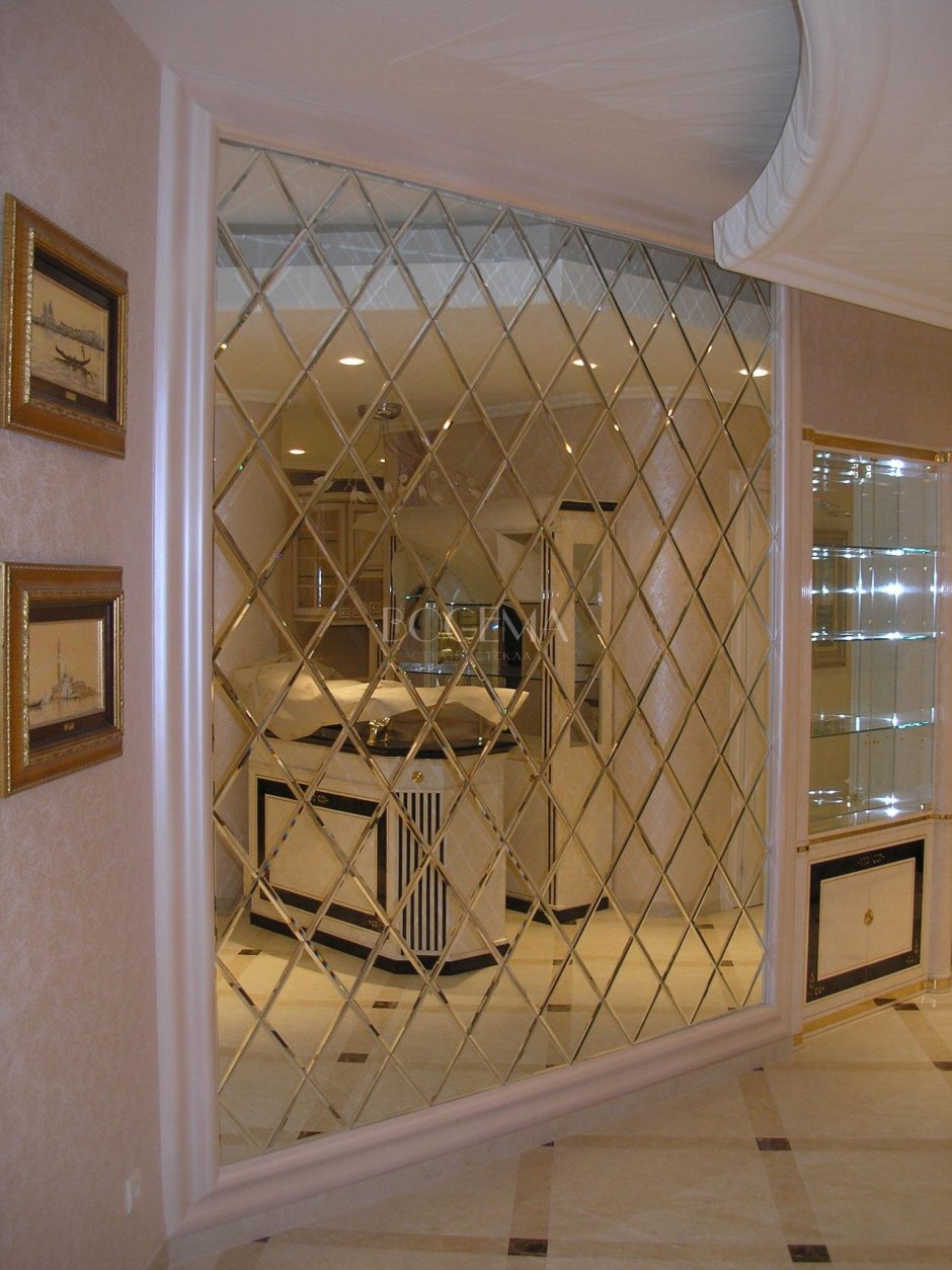 Декоративное стекло в интерьере