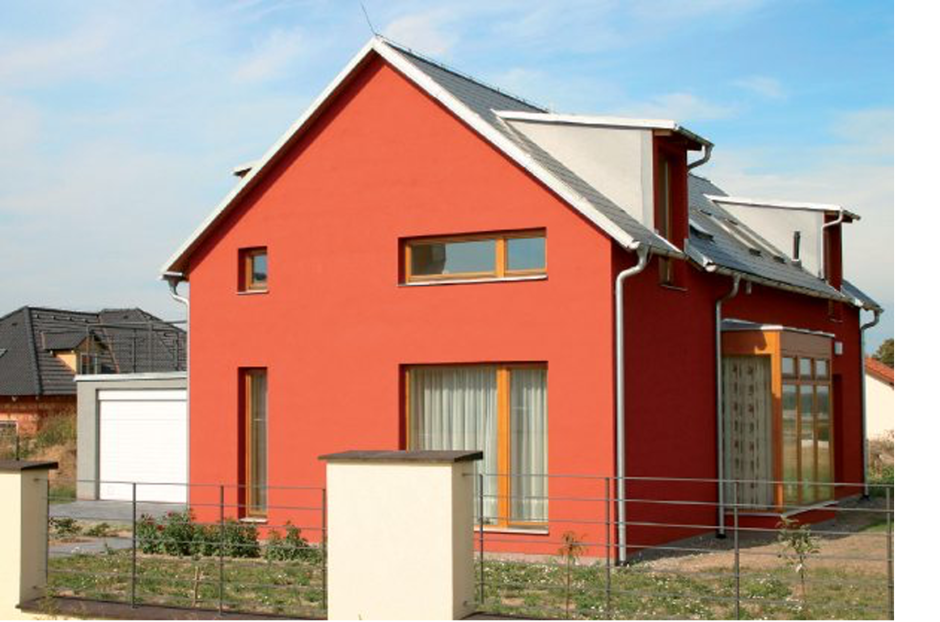 Фасадная краска дом