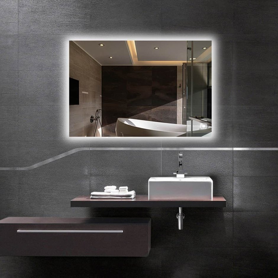 Led Backlit Bathroom Mirror