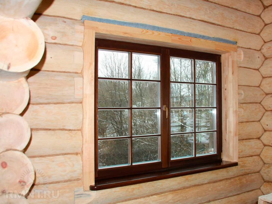 Красивые деревянные окна