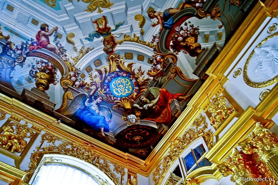 Екатерининский дворец потолок
