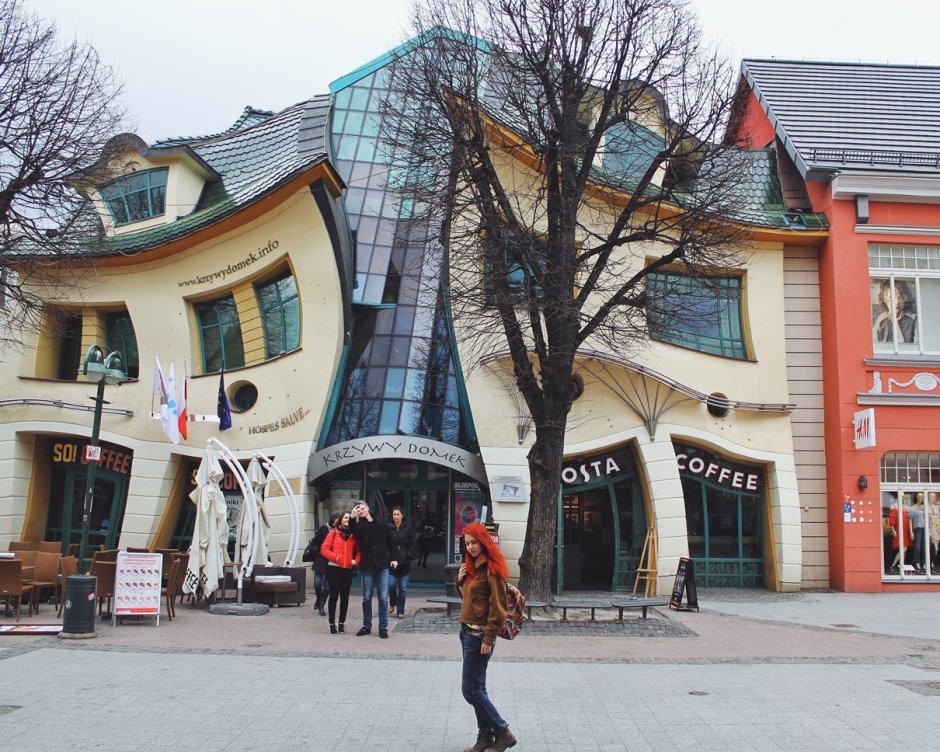 Гданьск необычный дом