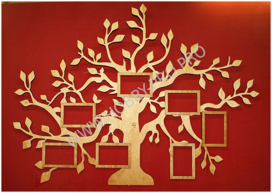 Декоративное дерево из фанеры