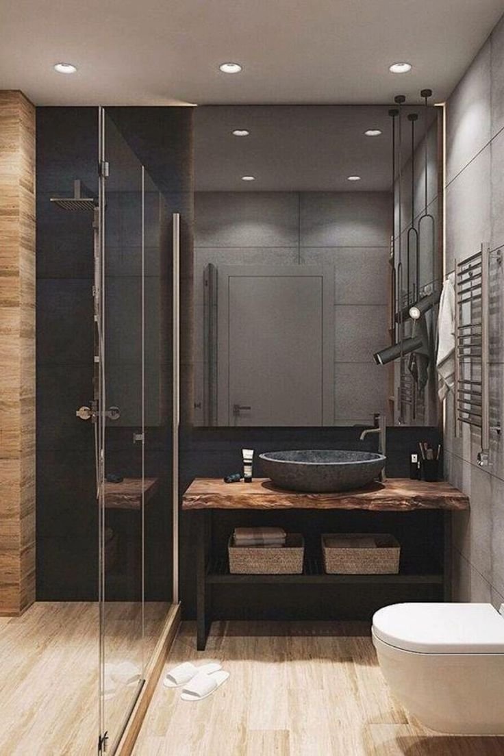 Дизайн ванной комнаты 2019