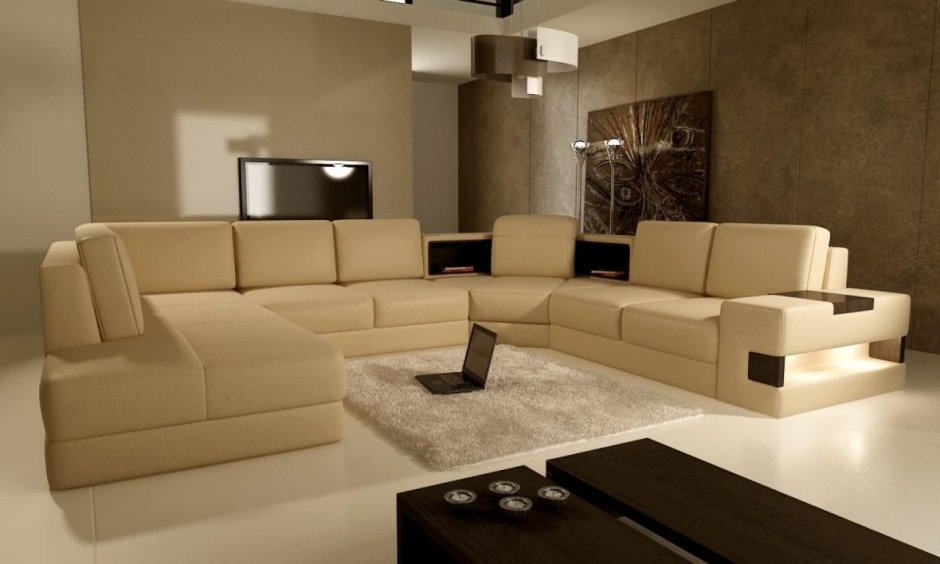 Дизайнерский диван в гостиную