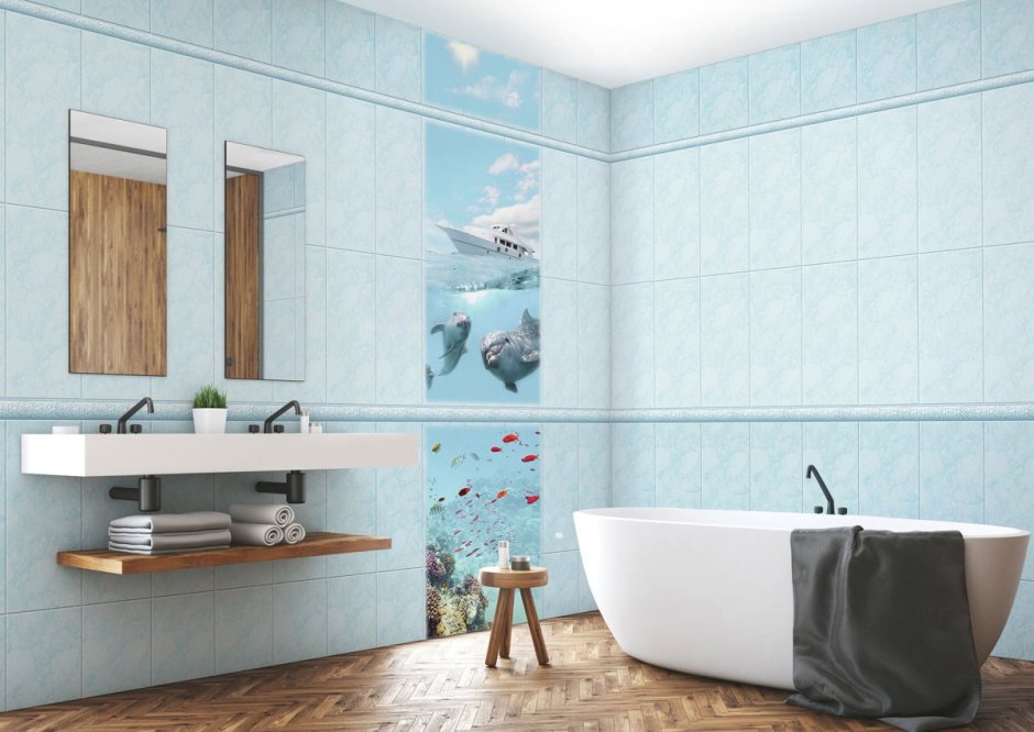 Стеновые панели для ванной комнаты