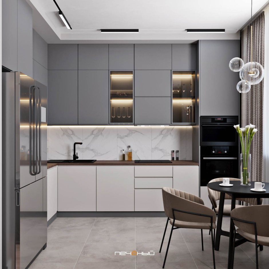 Дизайн кухни гостиной 2022