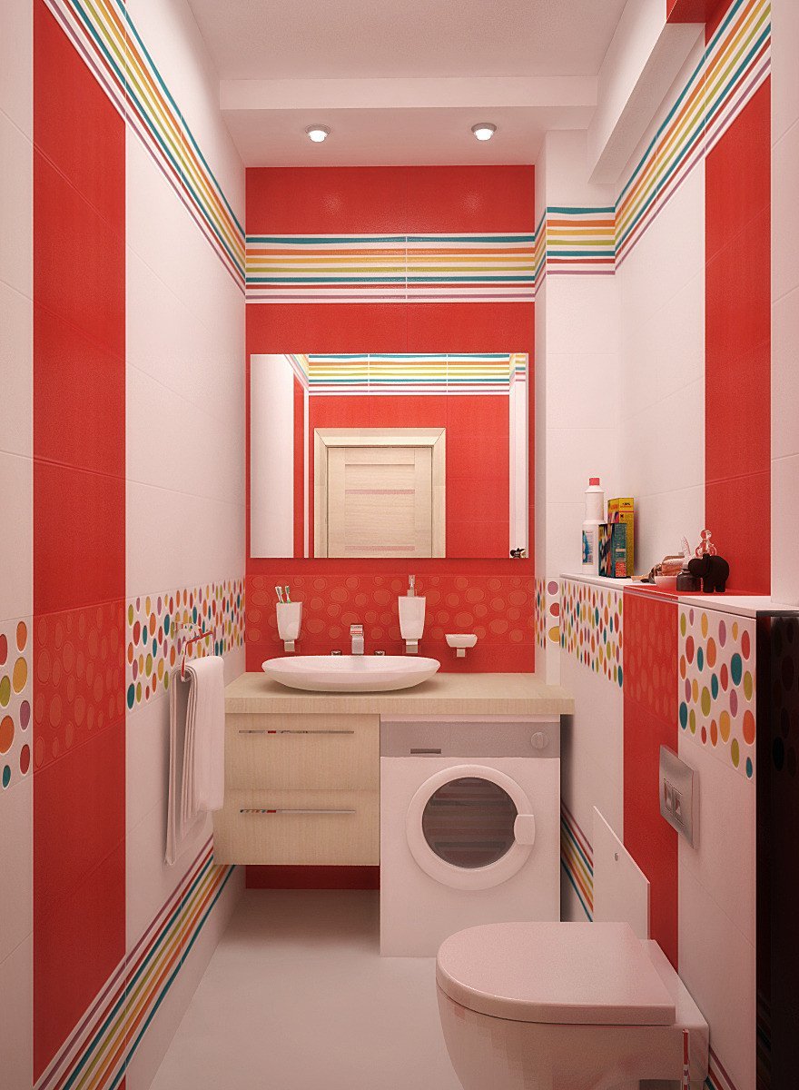 Яркая ванная
