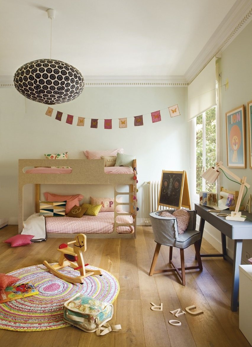 Красивый интерьер детской комнаты