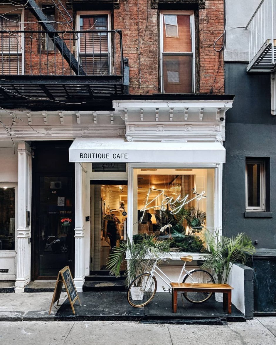 Нью Йорк архитектура кафе