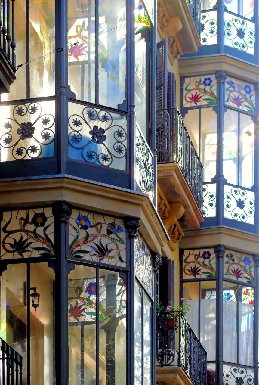 Французские окна ар нуво