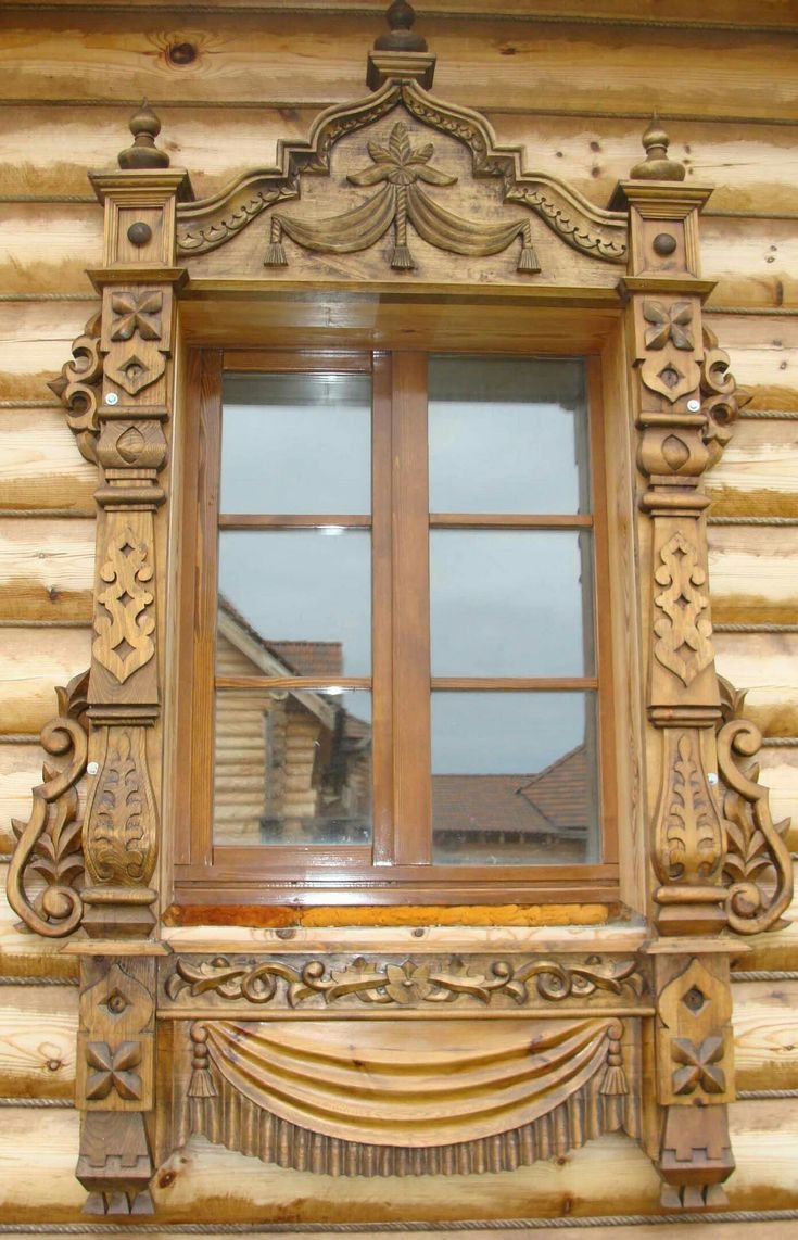 Резные наличники
