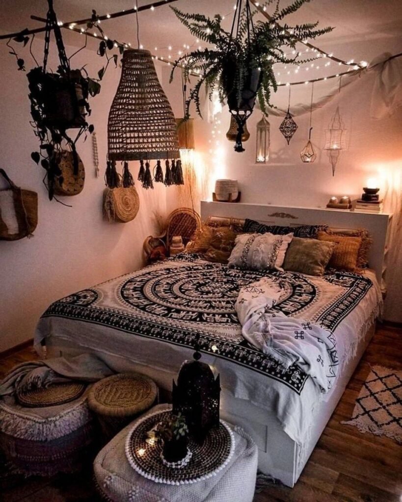 Cozy Bedroom Decor ideas Boho комната