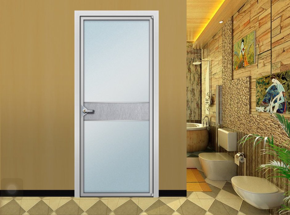 Шумопоглощающая дверь в туалет