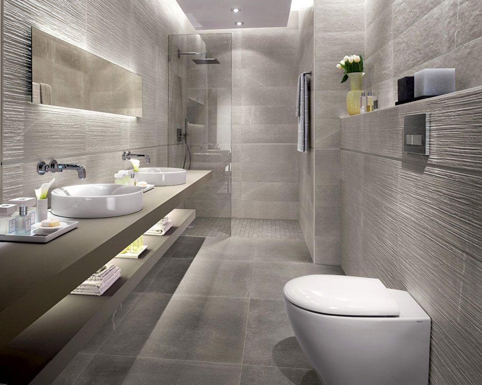 Плитка maku Grey 25x75