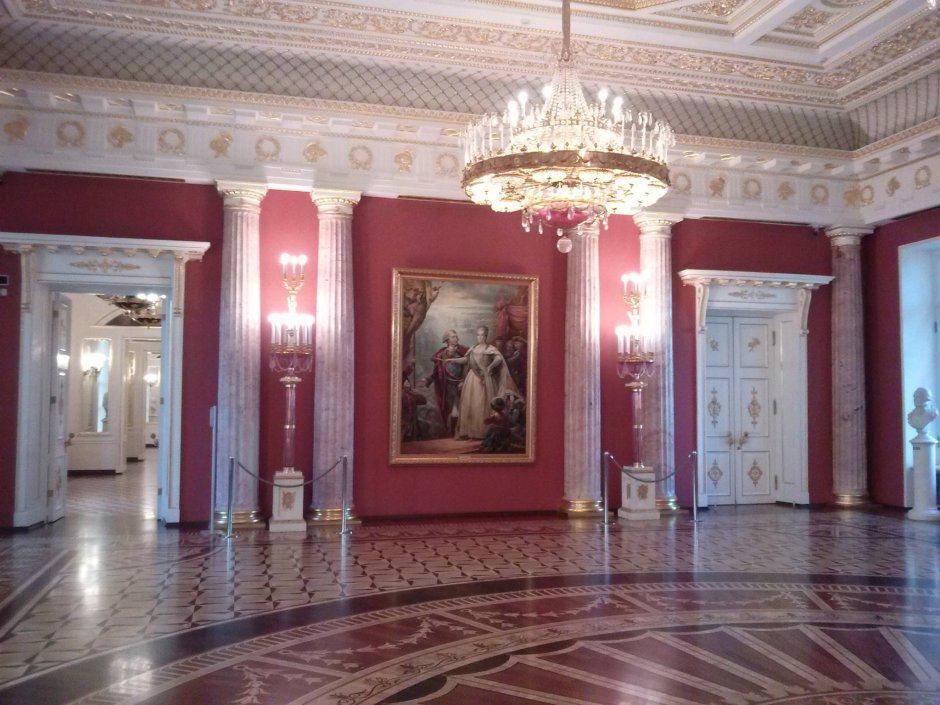 Царицынский дворец Екатерининский зал