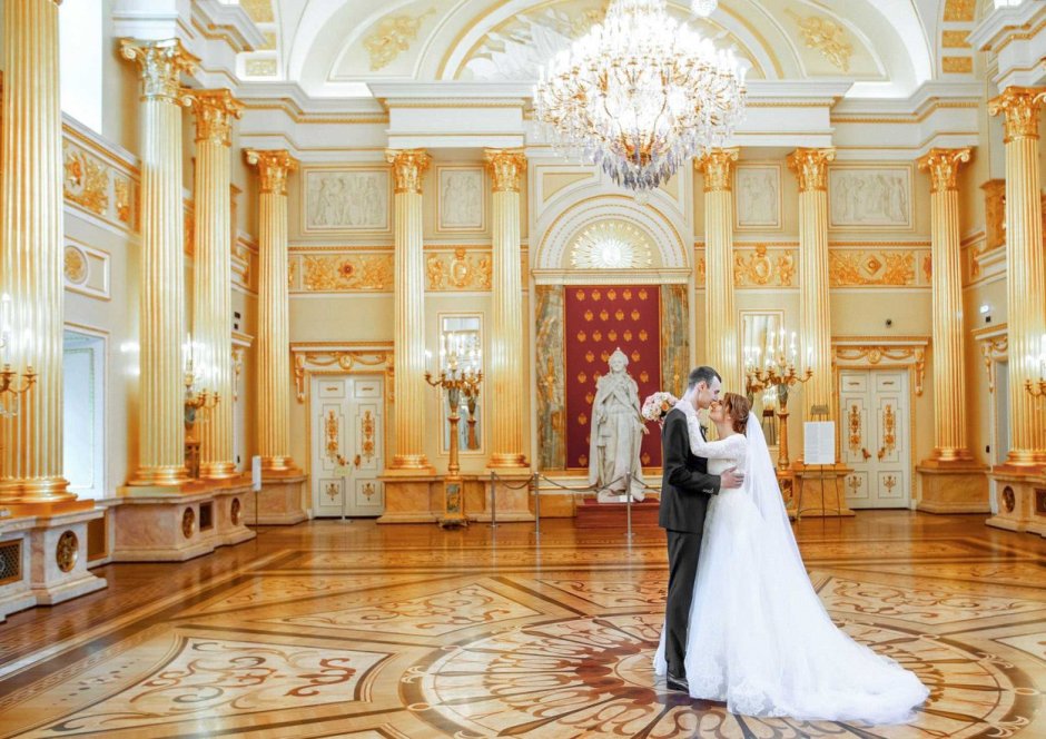 Бракосочетание в Царицыно в Екатерининском Дворце