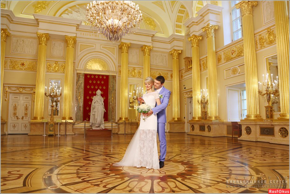 Екатерининский зал Царицыно свадьба