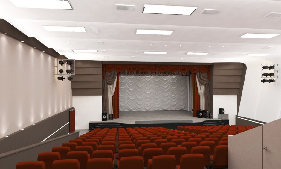 Механика сцены для театров ДК актовых залов