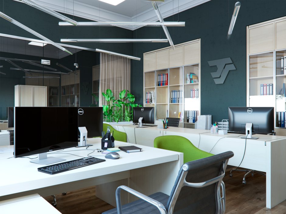 Дизайн офиса в современном стиле