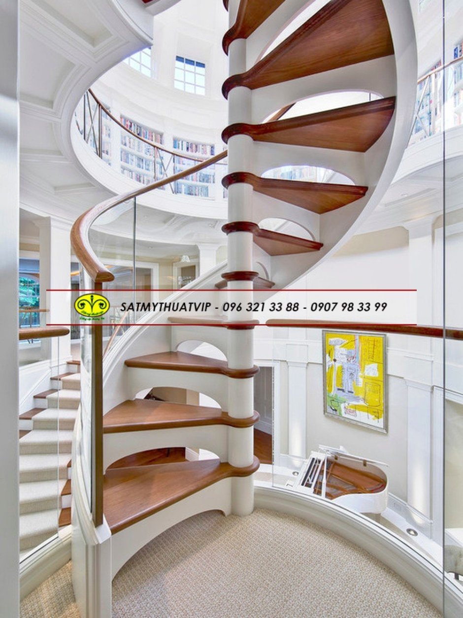 Винтовая лестница архикад