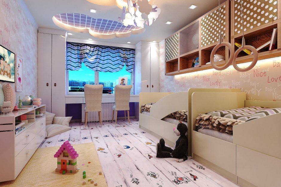 Детская комната для двоих