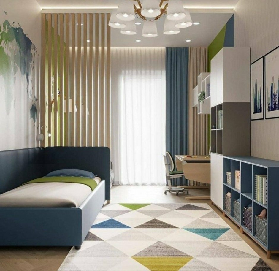 Интерьер детской для мальчика