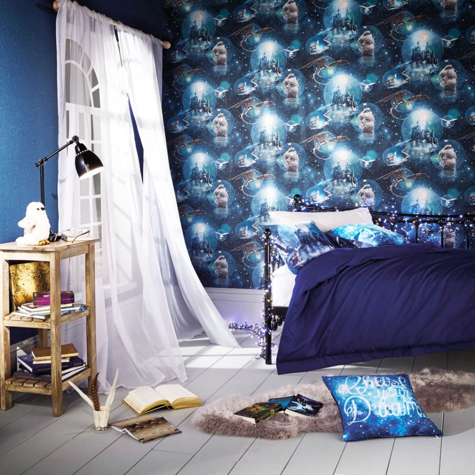 Комната в космическом стиле для мальчика