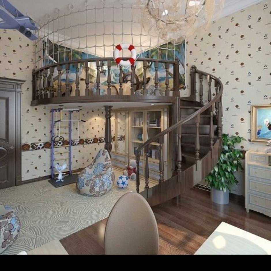 Необычная детская комната