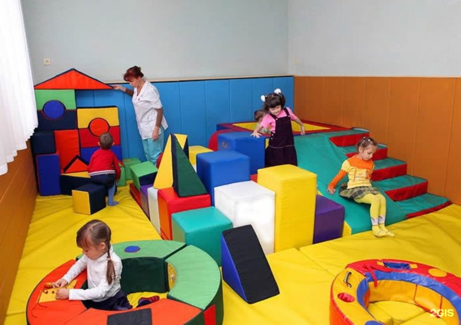 Мягкая игровая комната для детей