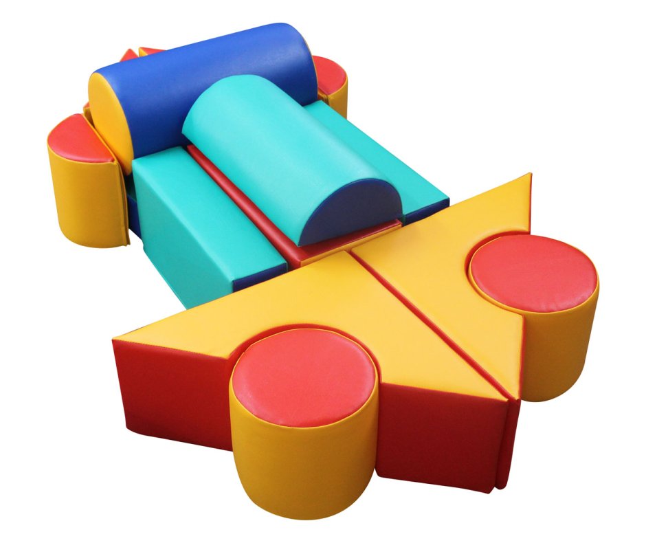 Мягкие модули для детского сада
