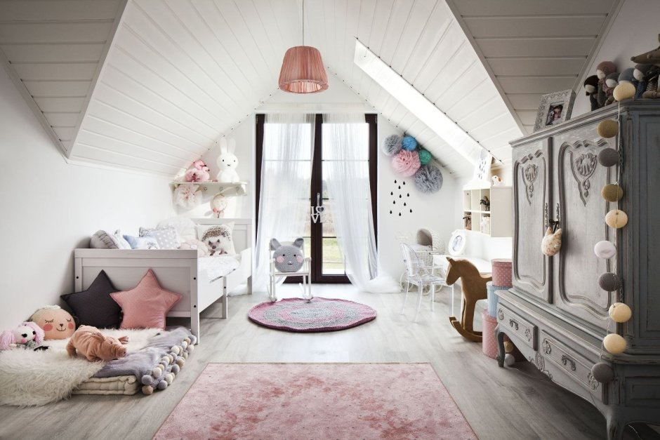 Комната для девочки в скандинавском стиле
