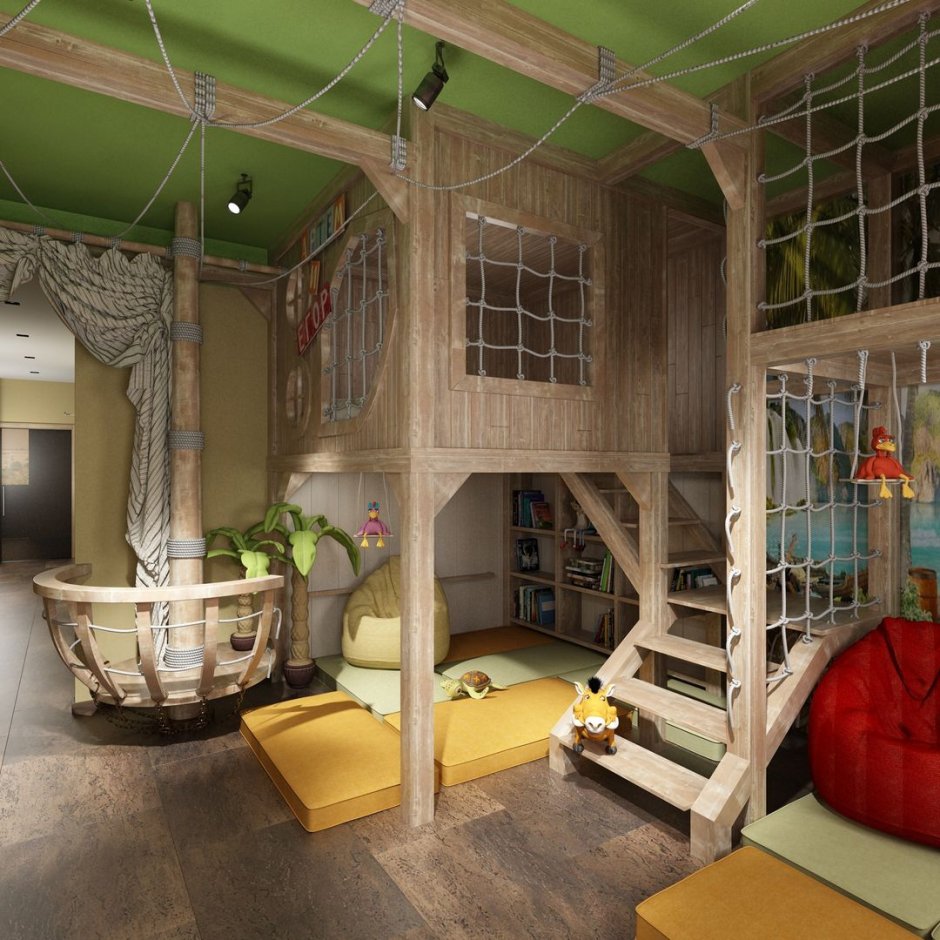 Оригинальные детские комнаты