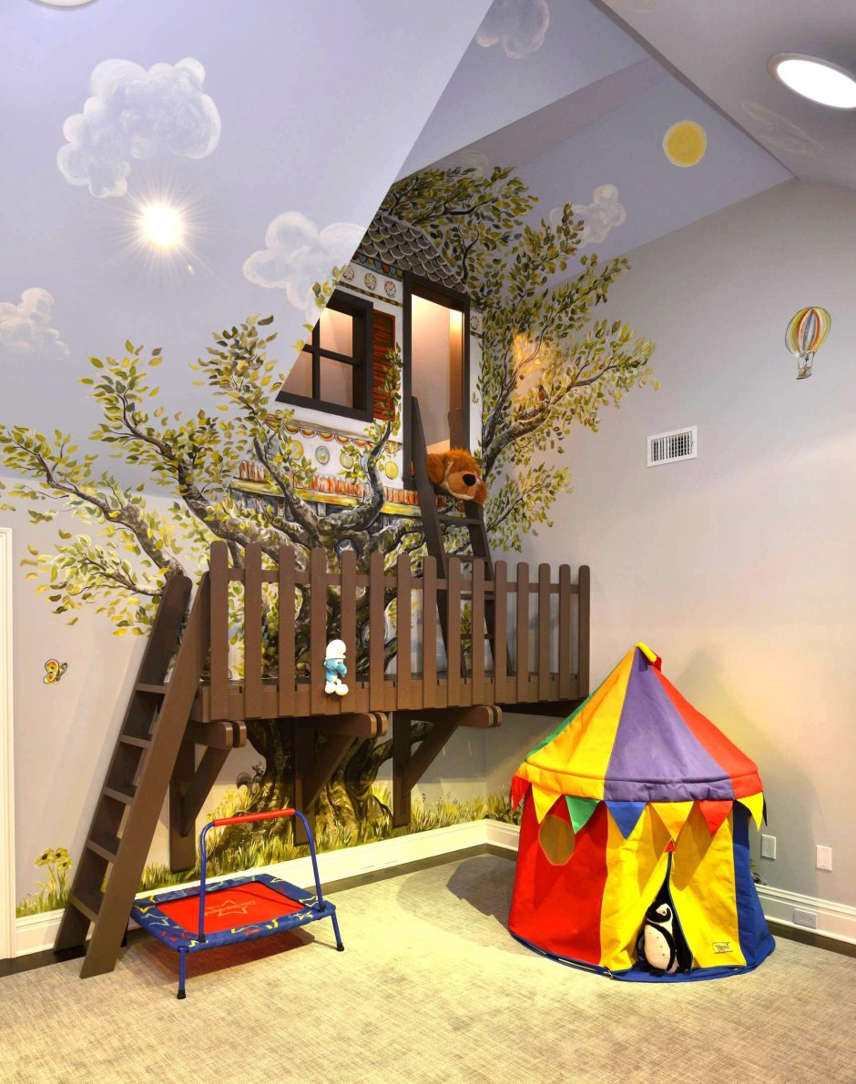 Интерьер игровой комнаты