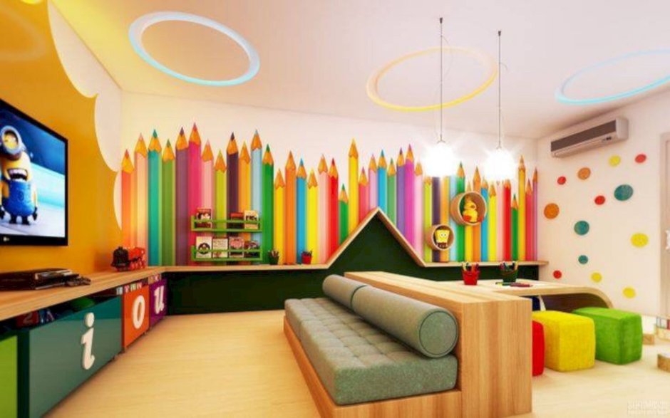 Декор детского центра