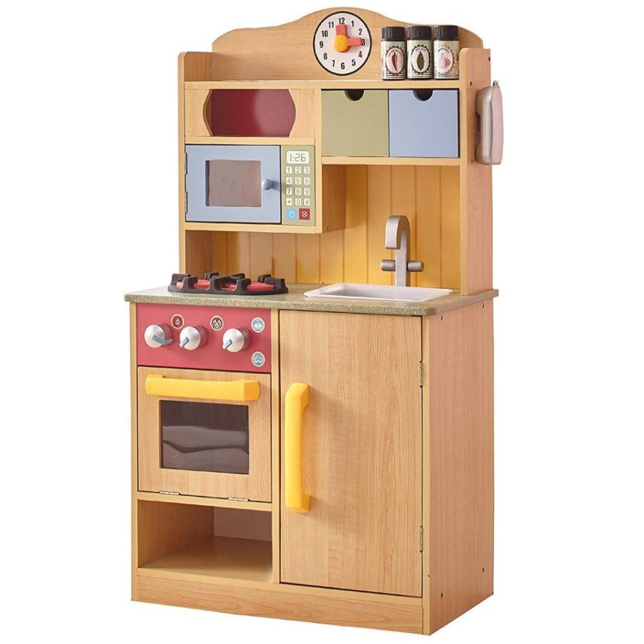 Teamson Kids Wooden little Chef Toy Play Kitchen