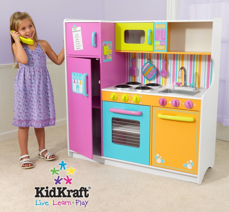 Детская кухня kidkraft "Делюкс big"
