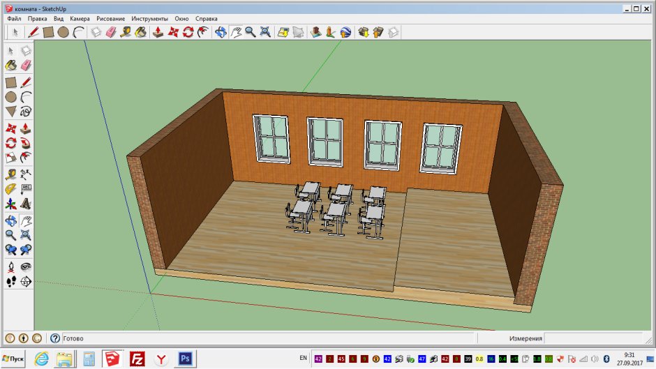 Программа для 3d моделирования Sketchup