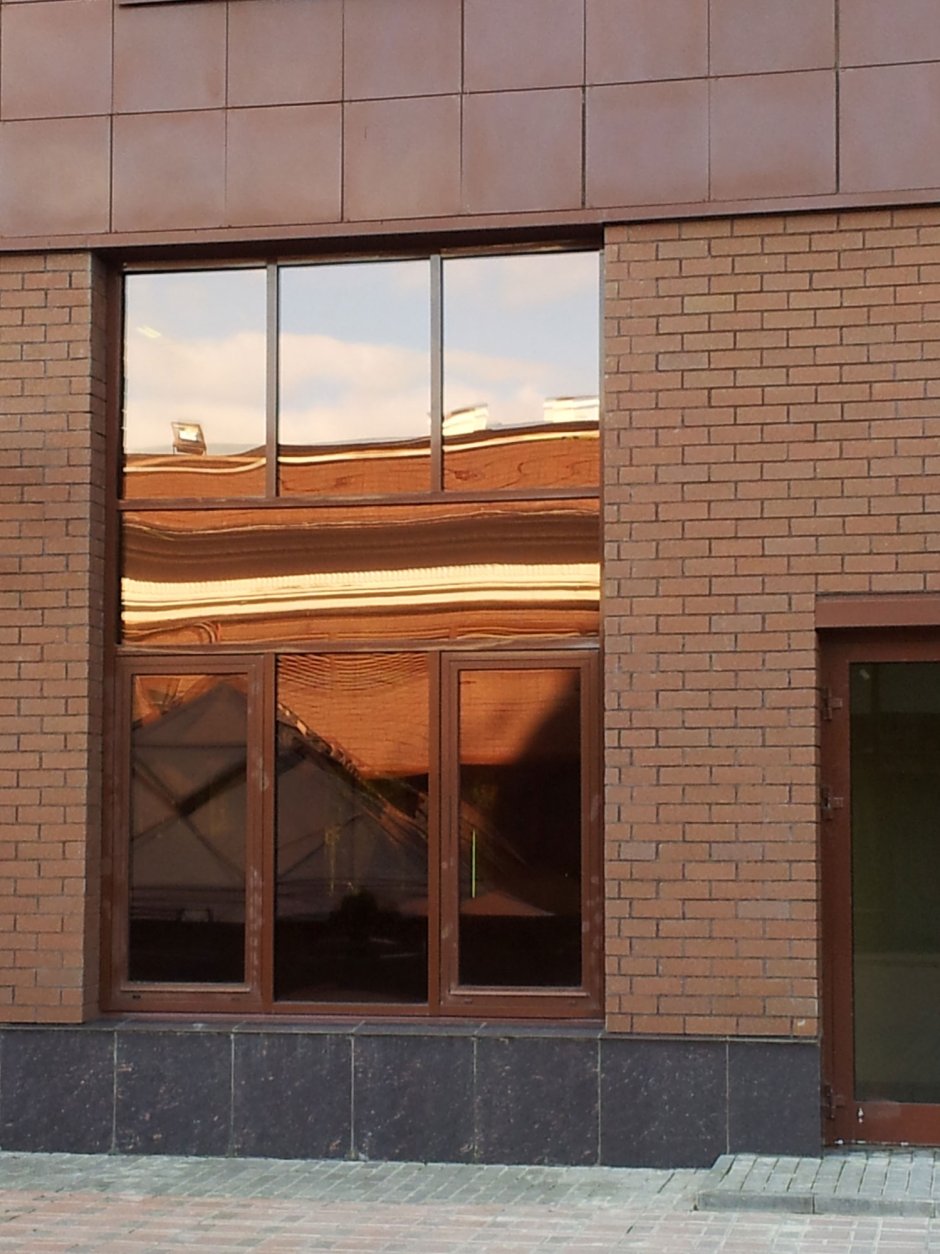 Тонированное окно Солар бронза
