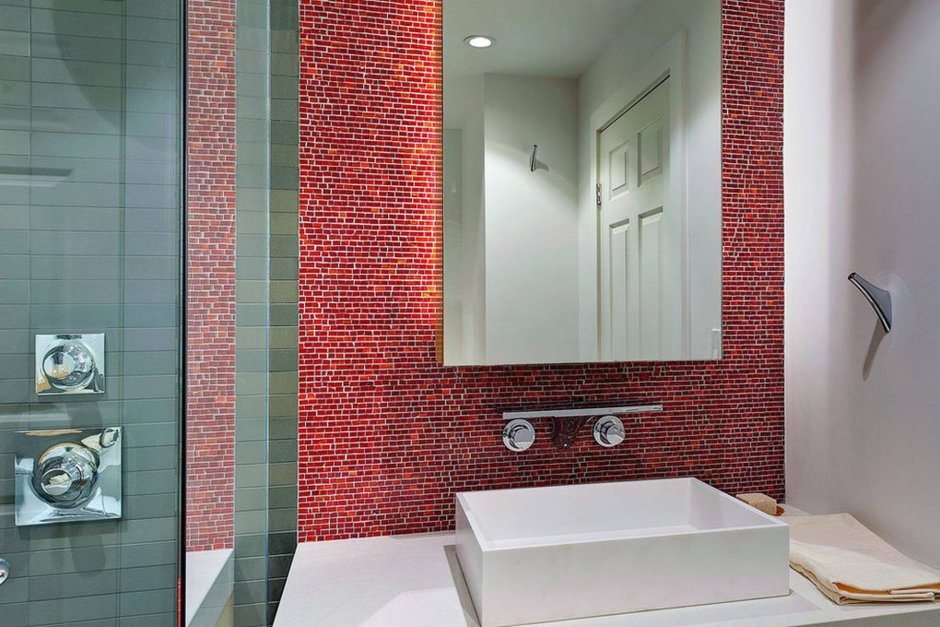 Ванная отделка мозаикой