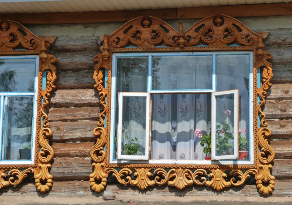 Резные наличники