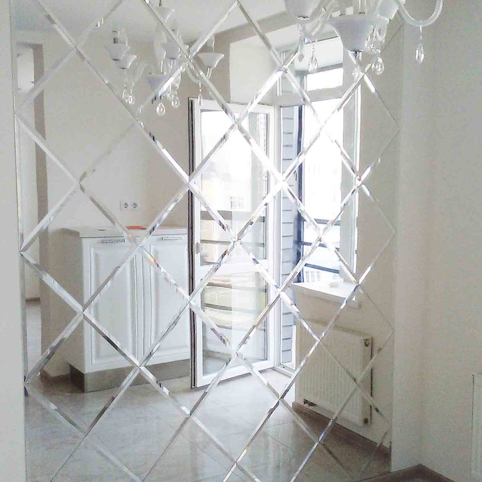 Зеркало прям-НИКSILVER mirrorsфацет