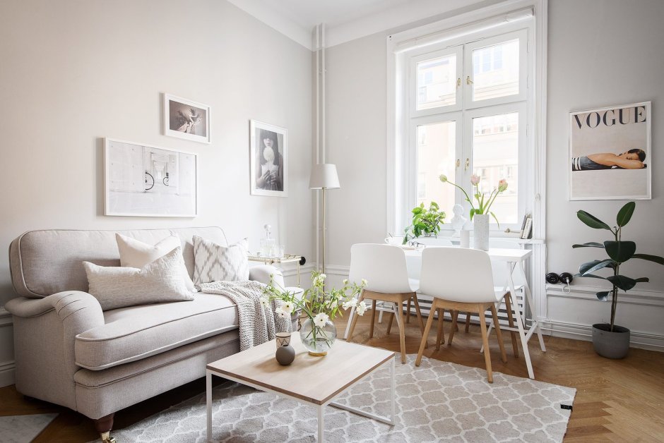 Скандинавский стиль в интерьере малогабаритных квартир