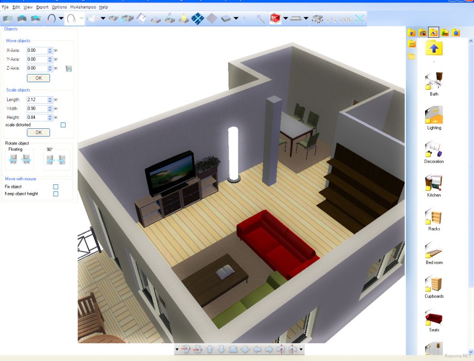 Ashampoo Home Designer Pro 2 проекты