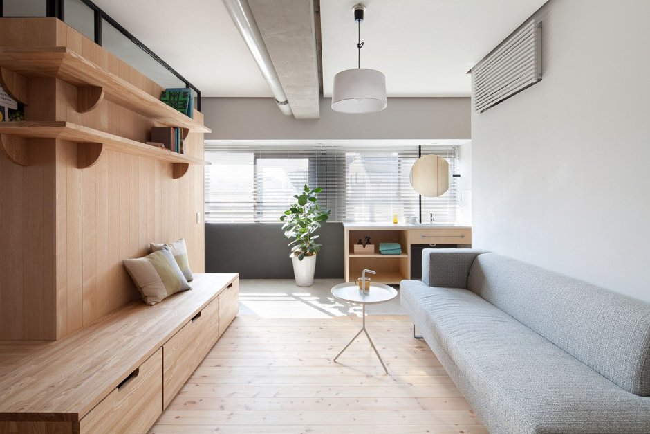 Интерьер маленьких квартир в Японии