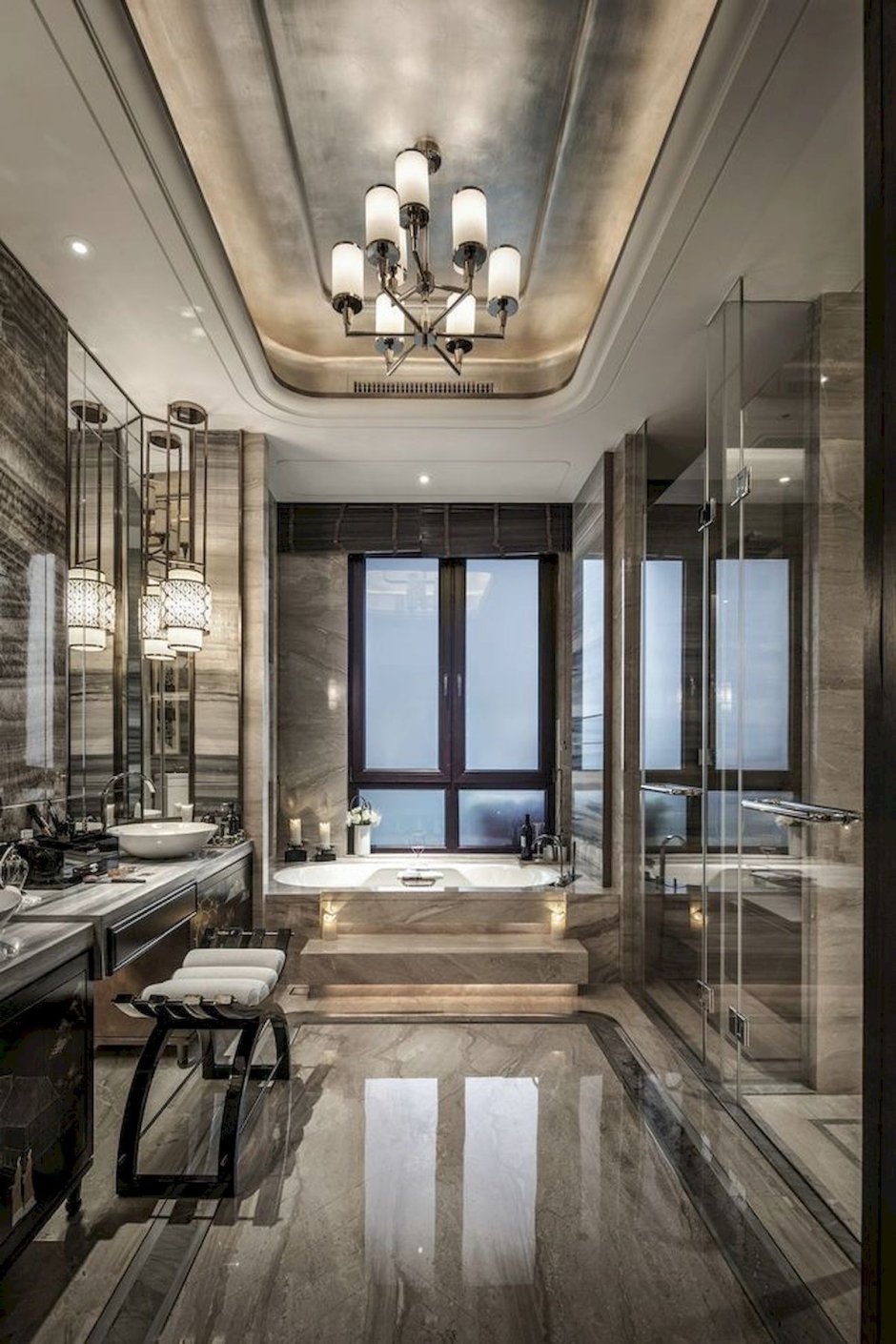 Luxury Mansion Interior ванная