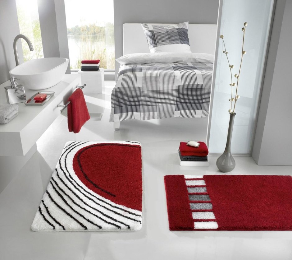 Warna Home Shower Curtains and Rugs