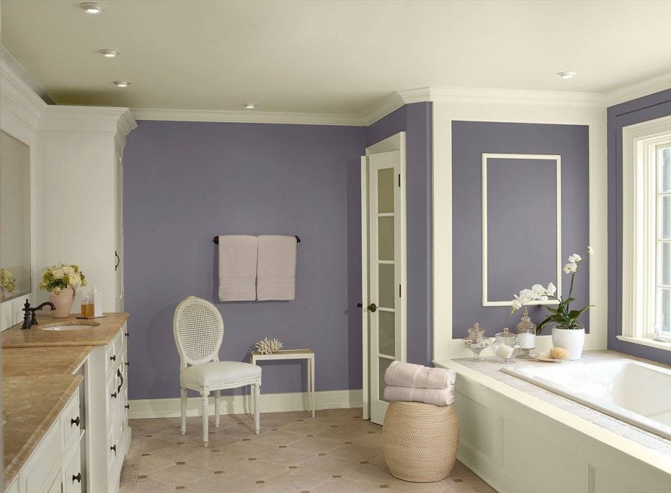 Краска Benjamin Moore в интерьере